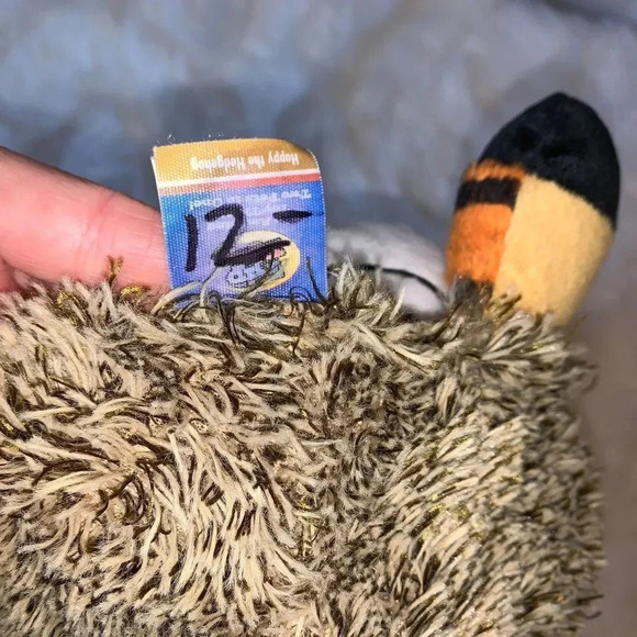 FLIP A ZOO Plush 2-in-1 Toy 17" Happy the Hedgehog & Rio the Tiger - Picture 10 of 12